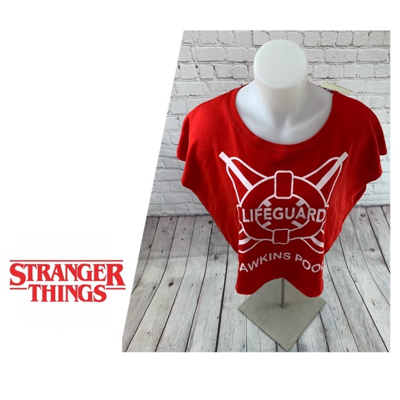 Netflix Tops - Stranger Thinga Life Guard Sweater Top